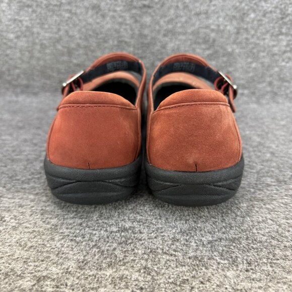 ✅Keen Sydney 5411 Red Leather Mary Jane Comfort Shoes Women's 7 *DISCOLORED NIB - Picture 10 of 13
